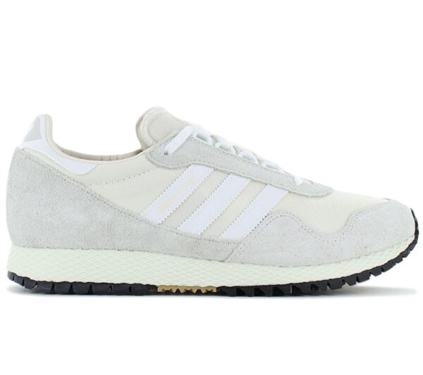 100% Original Adidas !  Herstellerfarbe:  Wonder White / Cloud White / Alumina   Obermaterial:  Leder - Textil   Zustand:  Neu  und  Originalverpackt         Der New York ist zurück ? frisch aus den adidas Archiven. Mit im Gepäck hat er eine weiche Dämpfung