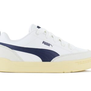 100% Original Puma !  Herstellerfarbe:  Warm White / Club Navy / Alpine Snow   Obermaterial:  Leder   Zustand:  Neu  und  Originalverpackt         Mit den Park Lifestyle OGs rockst du die Straße. Ihre geformten Details und Wildleder-Overlays geben ihnen einen sperrige Skateboarding-Style. Erobere das urbane Gelände mit fließenden Linien