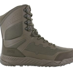 100% Original Magnum !  Herstellerfarbe:  Ranger Green   Obermaterial:  Mesh - Synthetik   Zustand:  Neu  und  Originalverpackt       Der Magnum Ultima 8.0 WP Einsatzstiefel ist der erste konsequente Schritt in Richtung zu umweltfreundlichen aber dennoch robusten Schuhen und Stiefeln. Und das ohne jede Einschränkung in der Leistungsfähigkeit!     Die als Bootie eingearbeitete Membran schützt die Füße vor Feuchtigkeit und die Schuhe sind insgesamt federleicht gearbeitet