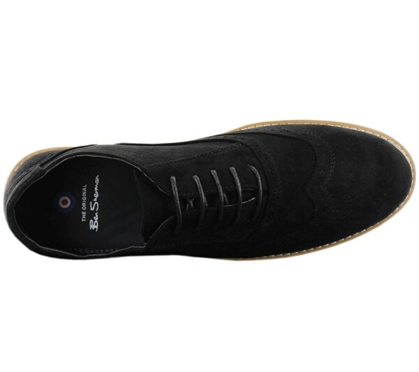 BEN SHERMAN Nuoro 2 - Herren Business Schuhe Schwarz 3363<br> BEN SHERMAN NUORO 2</br> - Image 3