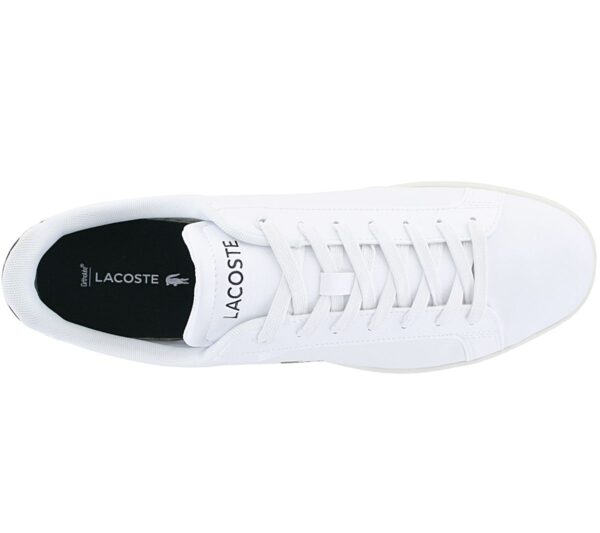 LACOSTE Carnaby Pro Leather - Herren Sneakers Schuhe Weiß 745SMA01121R5<br> LACOSTE CARNABY PRO 123</br> - Image 3