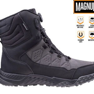 100% Original Magnum !  Herstellerfarbe:  Black / Grey   Obermaterial:  Leder / Textil   Zustand:  Neu  und  Originalverpackt        Die Magnum WENTON MID WP Stiefel sind militärischen Ursprungs. Sie sind die ideale Wahl