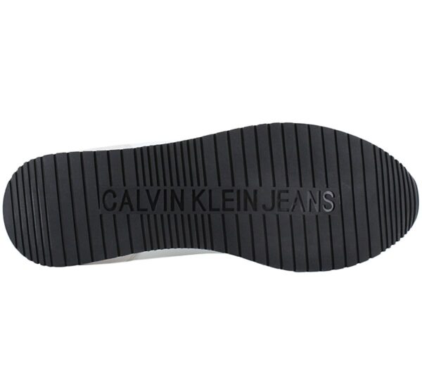 Calvin Klein Retro Runner Low Laceup - Herren Sneakers Schuhe Weiß YM0YM00746-YAF<br> CALVIN KLEIN RETRO RUNNER LOW LACEUP SU</br> - Image 4