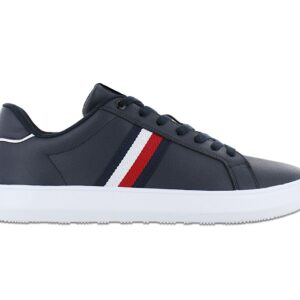 100% Original Tommy Hilfiger !  Herstellerfarbe:  Dessert Sky   Obermaterial:  Leder   Zustand:  Neu  und  Originalverpackt         Entscheide dich für diesen Low-Top Leder-sneaker mit unverkennbaren Tommy-Details