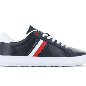 100% Original Tommy Hilfiger !  Herstellerfarbe:  Dessert Sky   Obermaterial:  Leder   Zustand:  Neu  und  Originalverpackt         Dieser coole Low-Top Sneaker aus geschmeidigem Leder wird durch klare Linien definiert und mit Tommy Hilfiger Branding abgerundet.Vielseitig kombinierbar dank des zeitlosen Designs.       Low Cut Design.  Strapazierfähiges Leder Obermaterial.  Cupsohle.  Runde Schuhspitze.  Logo an der Zunge