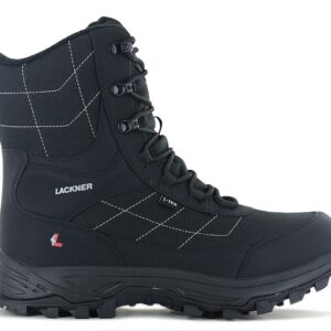 100% Original Lackner Kitzbühel !  Herstellerfarbe:  Schwarz   Obermaterial:  Synthetik / Mesh   Zustand:  Neu  und  Originalverpackt          Der Winterschuh Icegrip TX Spikes ist aus einem robusten Synthetik-Material gefertigt kombiniert mit Mesh.   Die Schuhe werden in Europa produziert und die Verarbeitung ist sehr hochwertig.   Weiters hat dieser Schuh am Schaft ein weiches Material