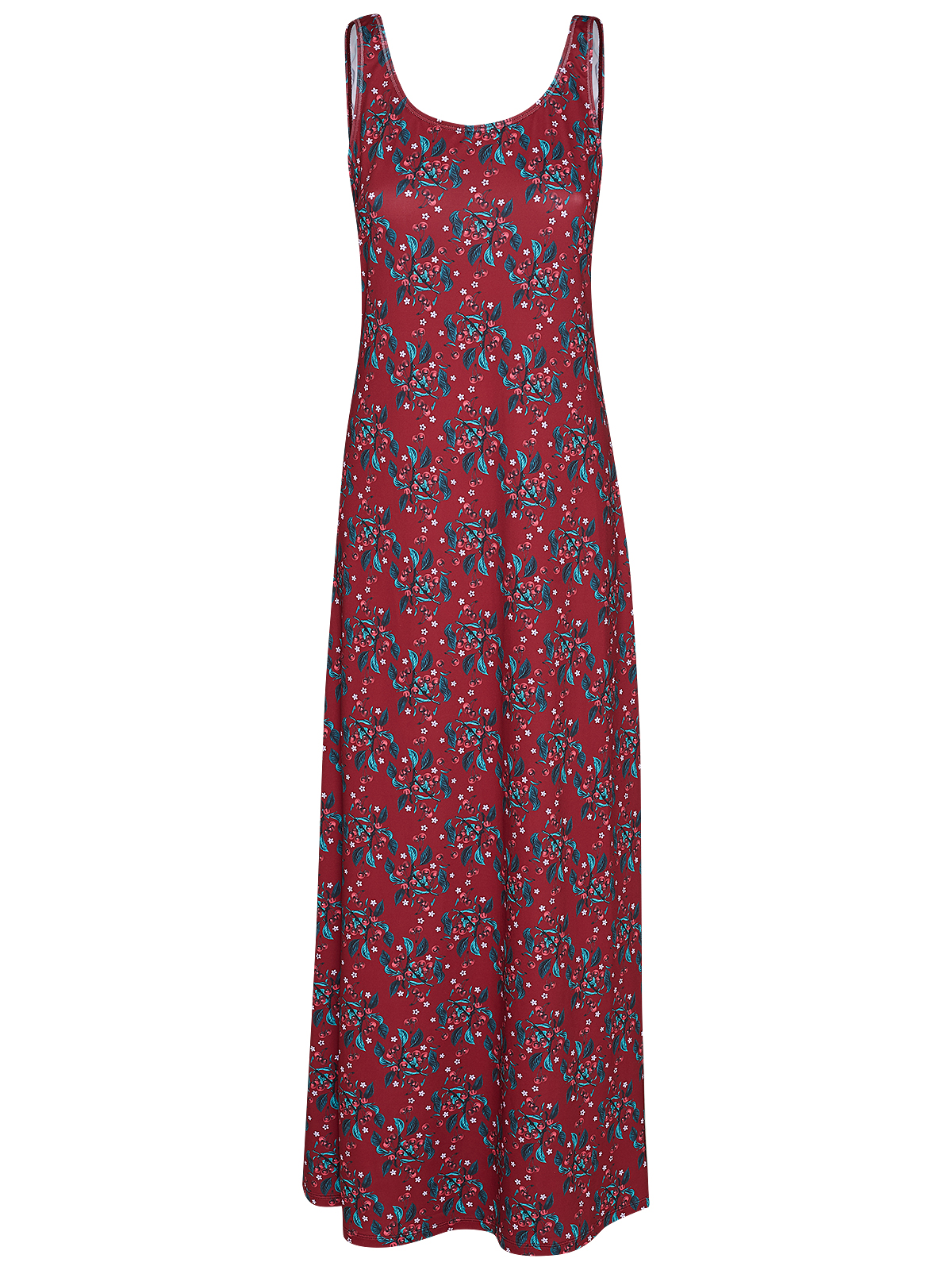 Pussy Deluxe Wild Cherry Damen Strandkleid rot allover