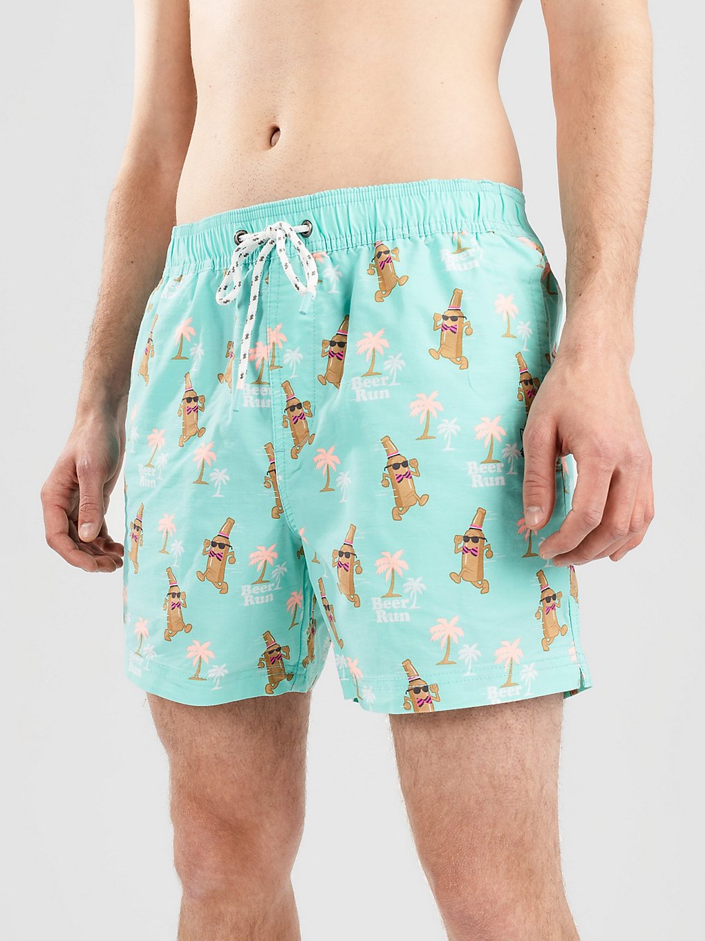 Party Pants Beer Run Boardshorts blau