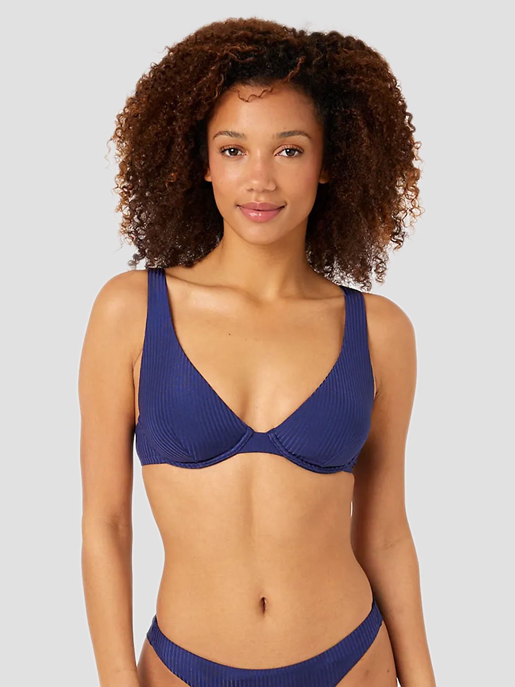 Rip Curl Modern Rib B/C Cup Bikini Top blau